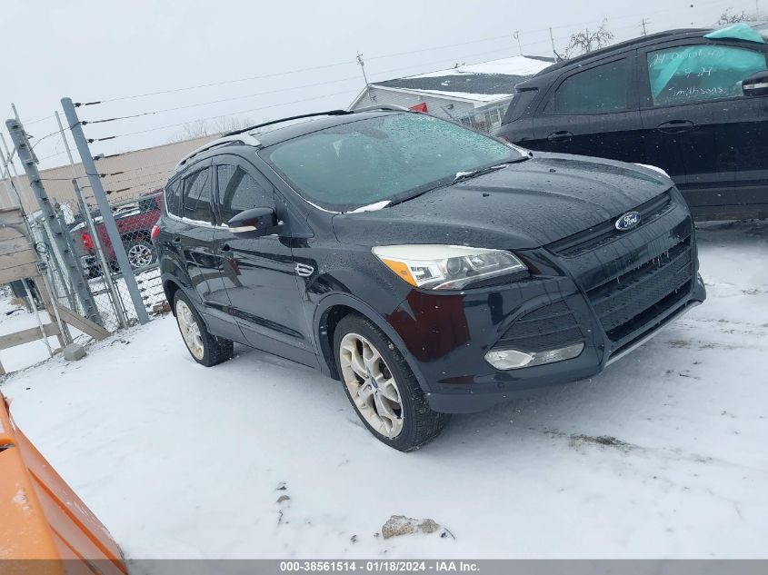 2013 FORD ESCAPE TITANIUM - 1FMCU9J94DUA52373