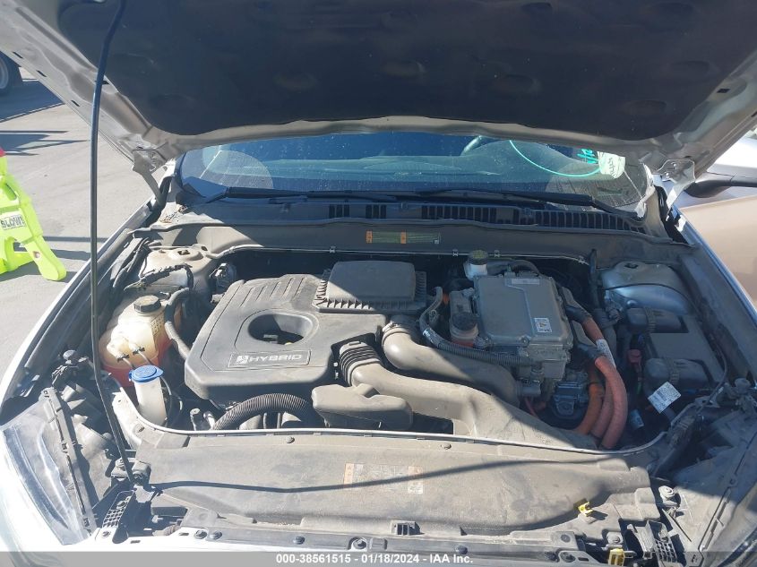 2018 FORD FUSION HYBRID SE - 3FA6P0LUXJR197321