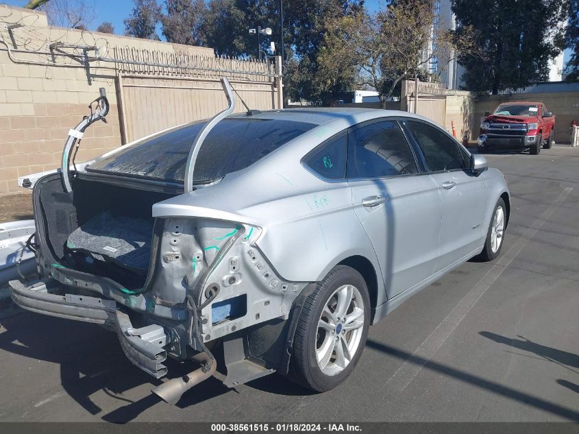 2018 FORD FUSION HYBRID SE - 3FA6P0LUXJR197321