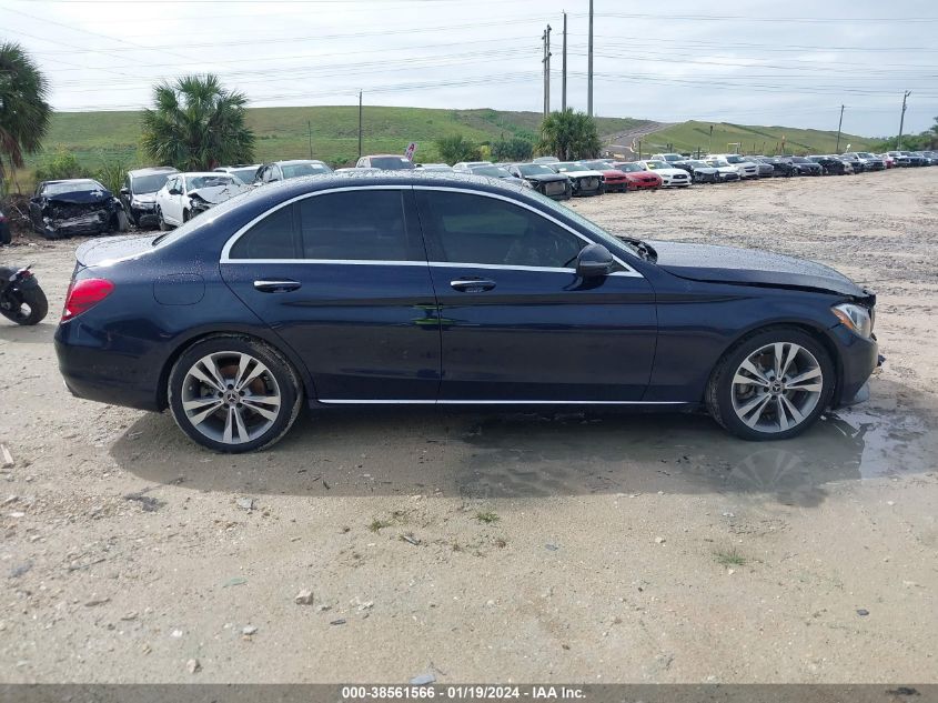 2018 MERCEDES-BENZ C 300 300 - WDDWF4JB3JR315491