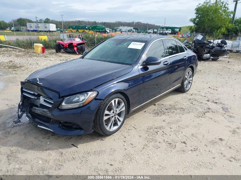 2018 MERCEDES-BENZ C 300 300 - WDDWF4JB3JR315491