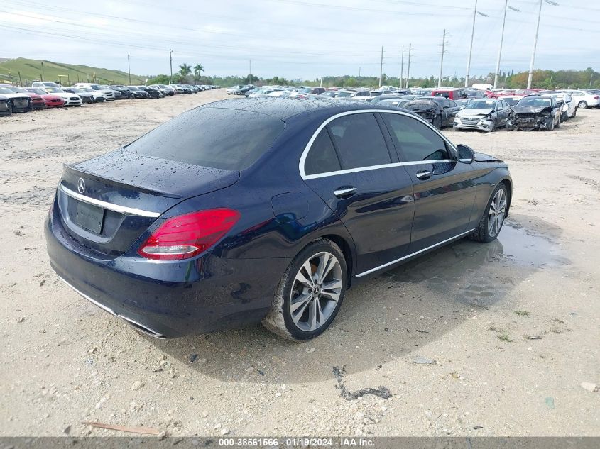 2018 MERCEDES-BENZ C 300 300 - WDDWF4JB3JR315491