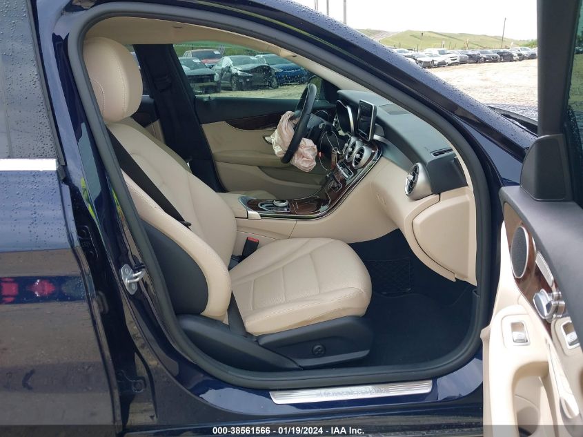 2018 MERCEDES-BENZ C 300 300 - WDDWF4JB3JR315491