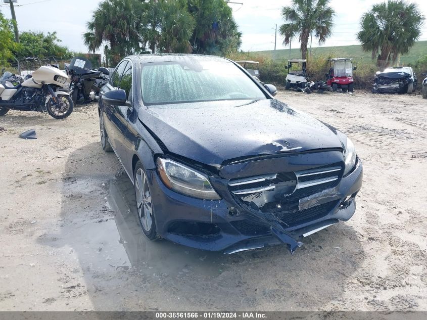 2018 MERCEDES-BENZ C 300 300 - WDDWF4JB3JR315491