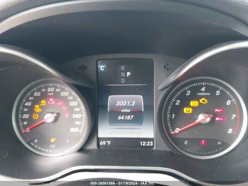 2018 MERCEDES-BENZ C 300 300 - WDDWF4JB3JR315491