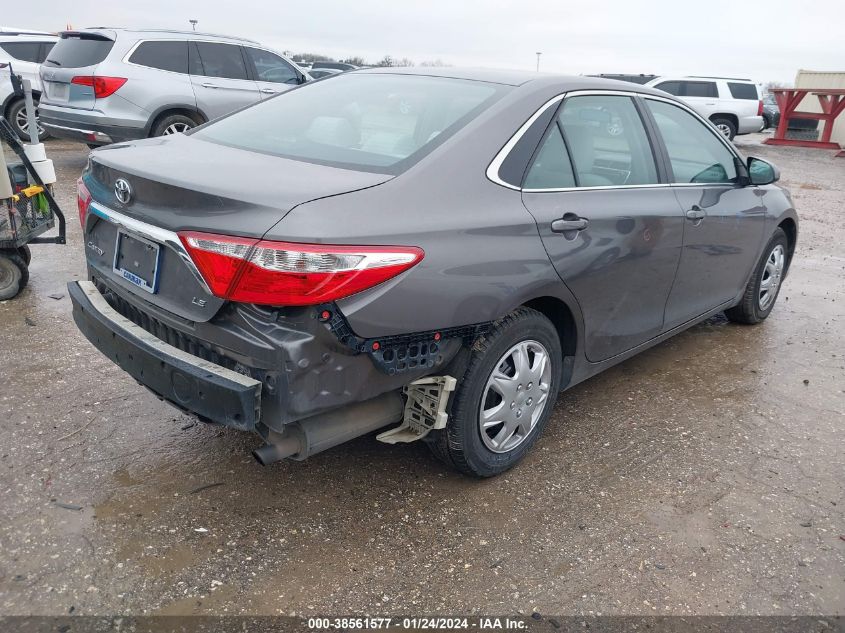 2016 TOYOTA CAMRY LE - 4T1BF1FK0GU202454