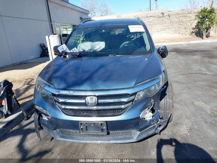 2017 HONDA PILOT TOURING - 5FNYF6H99HB028660
