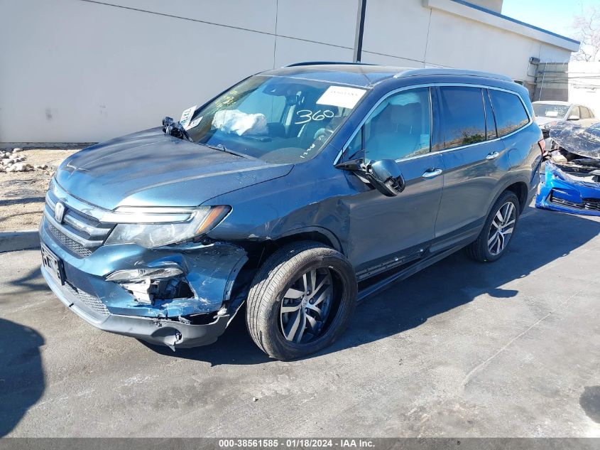 2017 HONDA PILOT TOURING - 5FNYF6H99HB028660