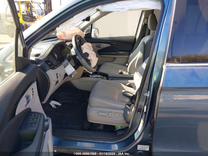 2017 HONDA PILOT TOURING - 5FNYF6H99HB028660