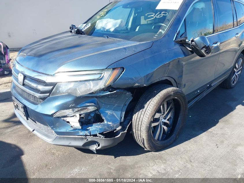 2017 HONDA PILOT TOURING - 5FNYF6H99HB028660