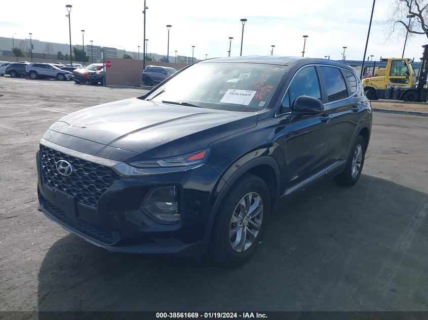 VIN 5NMS2CAD6KH011674 2019 HYUNDAI SANTA FE SE