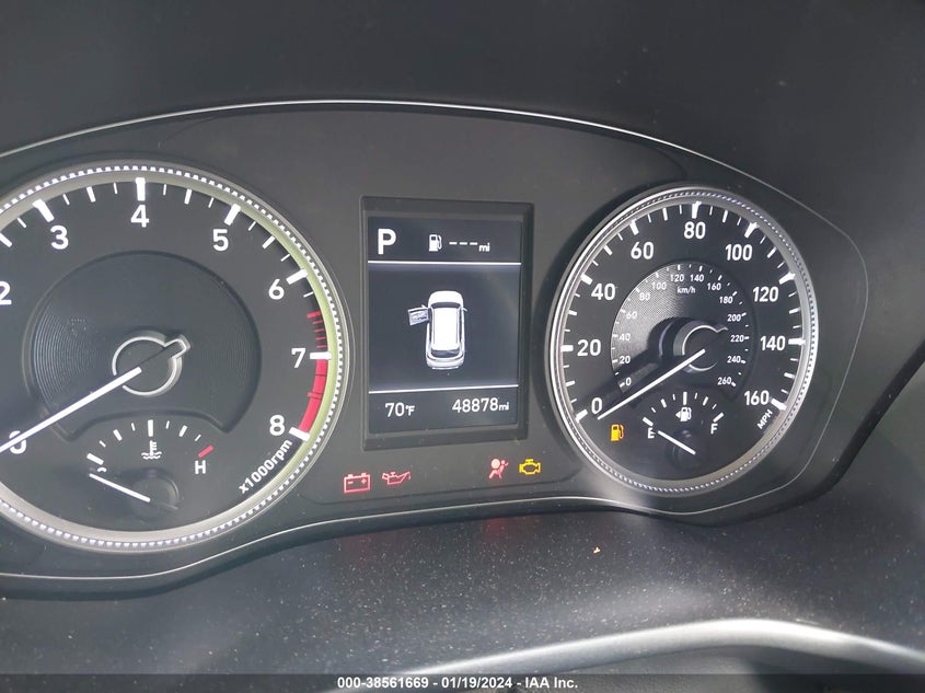 VIN 5NMS2CAD6KH011674 2019 HYUNDAI SANTA FE SE