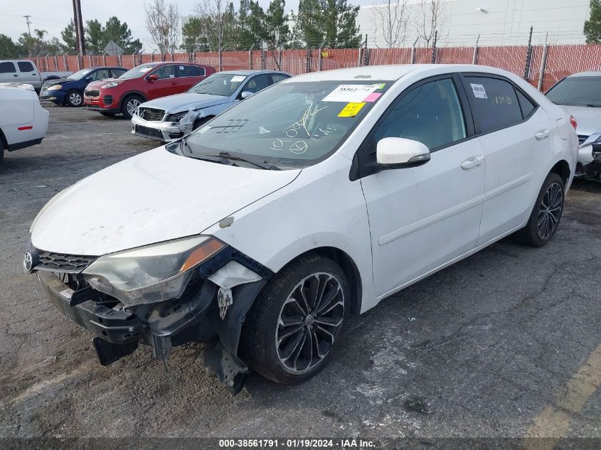 2015 TOYOTA COROLLA S PLUS - 5YFBURHE6FP190970