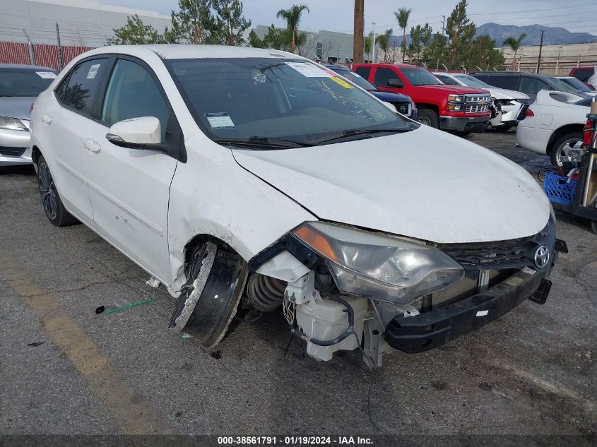 2015 TOYOTA COROLLA S PLUS - 5YFBURHE6FP190970