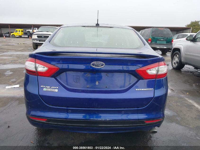 2014 FORD FUSION ENERGI TITANIUM - 3FA6P0SU7ER220478