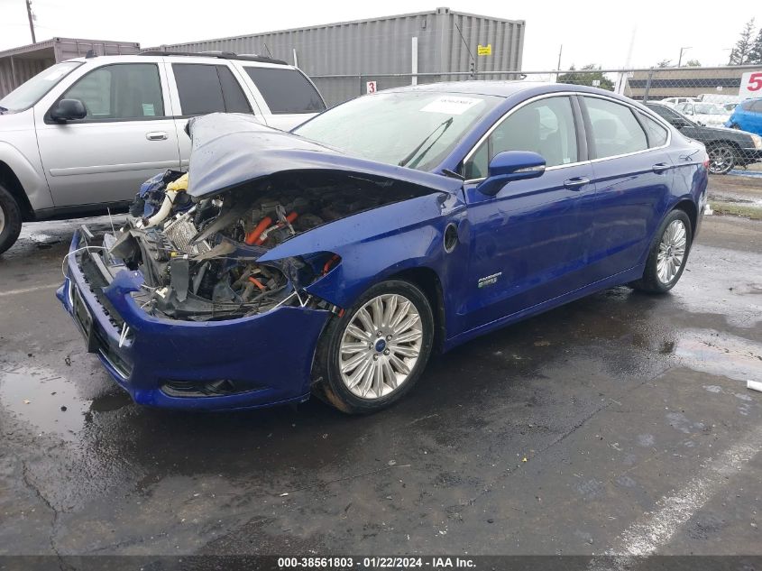 2014 FORD FUSION ENERGI TITANIUM - 3FA6P0SU7ER220478