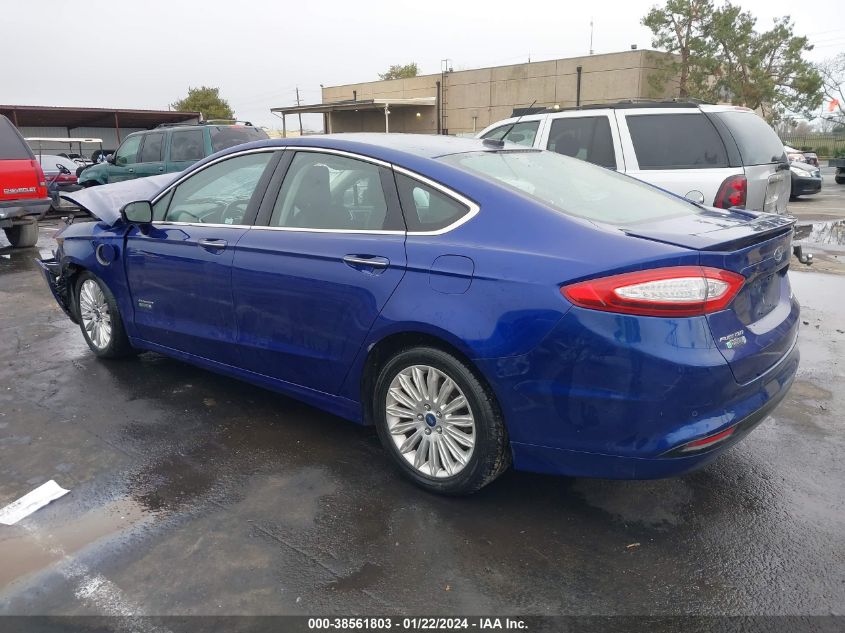 2014 FORD FUSION ENERGI TITANIUM - 3FA6P0SU7ER220478