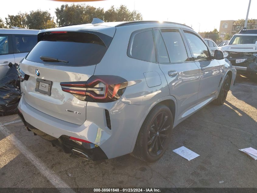 2022 BMW X3 XDRIVE30I - 5UX53DP02N9K97431