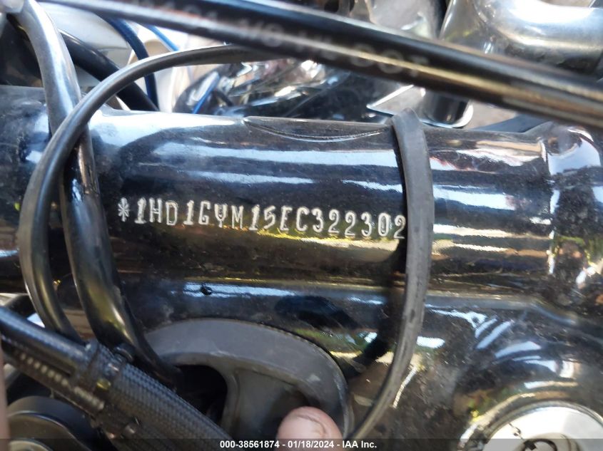 2014 HARLEY-DAVIDSON FXDF DYNA FAT BOB 1HD1GYM15EC322302