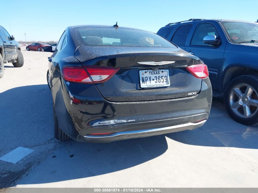 2015 CHRYSLER 200 LIMITED - 1C3CCCAB5FN653008