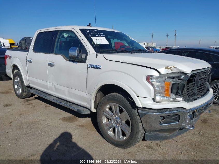 2019 FORD F-150 LARIAT - 1FTEW1E4XKKE06297