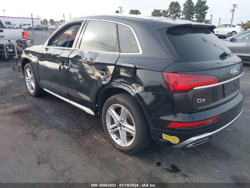 2022 AUDI Q5 PREMIUM PLUS 55 TFSI E S LINE QUATTRO S TRONIC - WA1E2AFYXN2080559