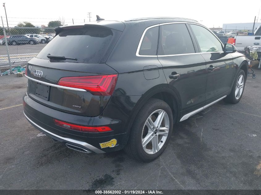 2022 AUDI Q5 PREMIUM PLUS 55 TFSI E S LINE QUATTRO S TRONIC - WA1E2AFYXN2080559