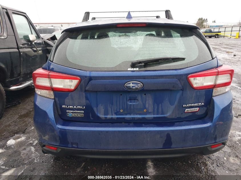 2017 SUBARU IMPREZA 2.0I SPORT - 4S3GTAK62H3714008