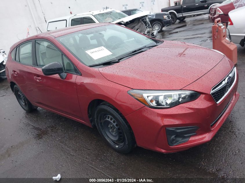 2019 SUBARU IMPREZA - 4S3GTAA68K1762455