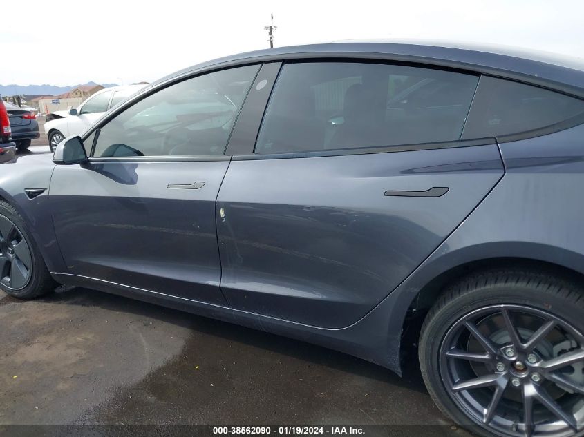 2022 TESLA MODEL 3 LONG RANGE DUAL MOTOR ALL-WHEEL DRIVE - 5YJ3E1EB5NF121095