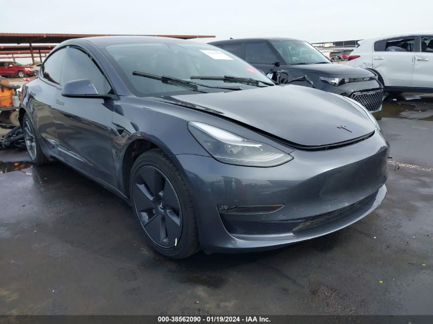 2022 TESLA MODEL 3 LONG RANGE DUAL MOTOR ALL-WHEEL DRIVE - 5YJ3E1EB5NF121095