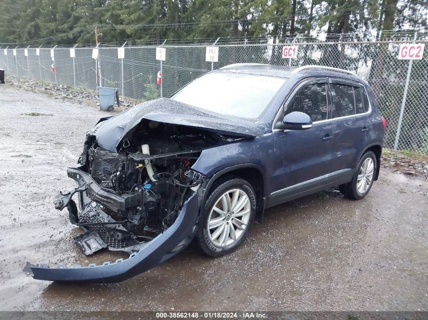 2015 VOLKSWAGEN TIGUAN SEL - WVGBV7AX3FW556142