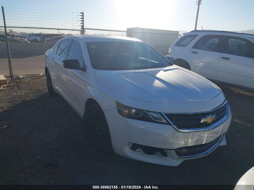 2016 CHEVROLET IMPALA 1FL - 2G11X5SA2G9199080