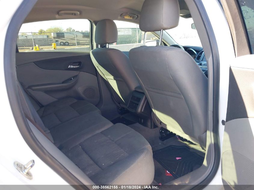 2016 CHEVROLET IMPALA 1FL - 2G11X5SA2G9199080