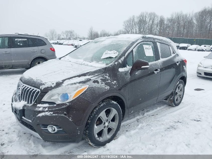 2014 BUICK ENCORE LEATHER - KL4CJGSB4EB588220