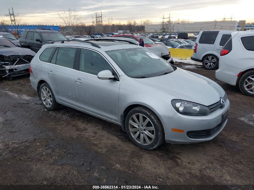 2014 VOLKSWAGEN JETTA SPORTWAGEN 2.5L SE - 3VWPP7AJ1EM602689