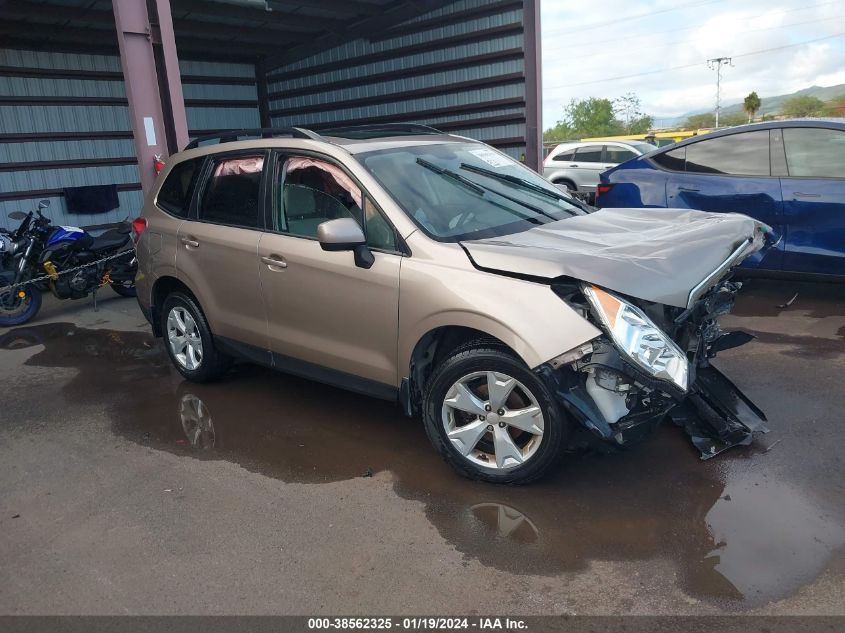2015 SUBARU FORESTER 2.5I PREMIUM - JF2SJAFC1FH571313
