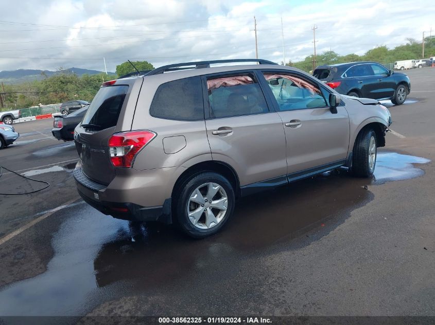 2015 SUBARU FORESTER 2.5I PREMIUM - JF2SJAFC1FH571313