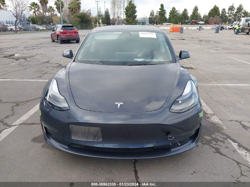 2022 TESLA MODEL 3 LONG RANGE DUAL MOTOR ALL-WHEEL DRIVE - 5YJ3E1EB0NF308678