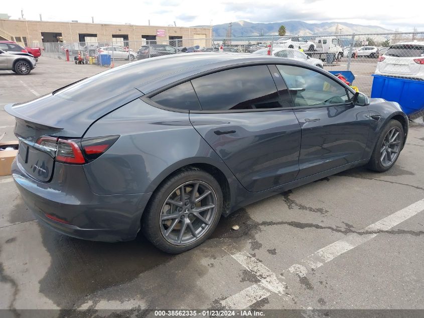 2022 TESLA MODEL 3 LONG RANGE DUAL MOTOR ALL-WHEEL DRIVE - 5YJ3E1EB0NF308678