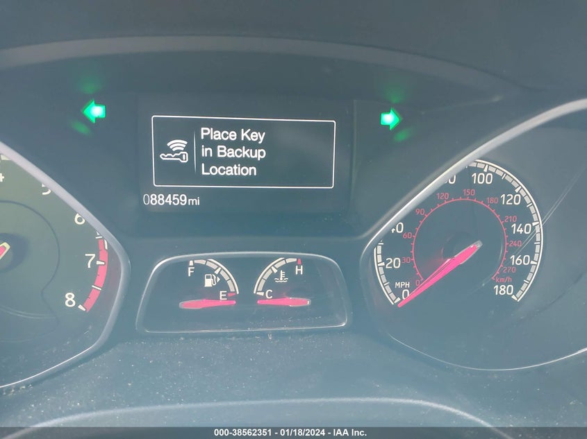VIN 1FADP3L92HL262157 2017 FORD FOCUS ST