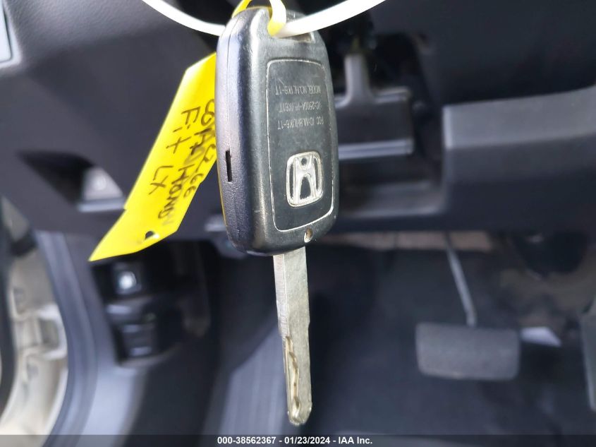 2017 HONDA FIT LX - JHMGK5H56HS021133