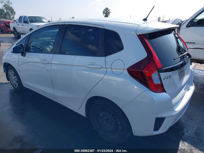 2017 HONDA FIT LX - JHMGK5H56HS021133