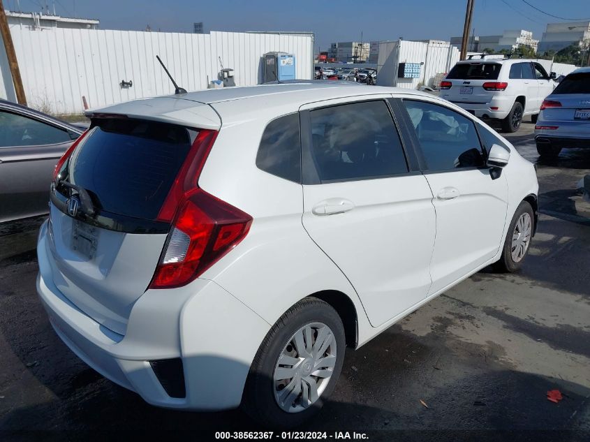 2017 HONDA FIT LX - JHMGK5H56HS021133