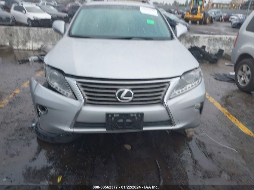 2013 LEXUS RX 350 350 - 2T2ZK1BAXDC091007