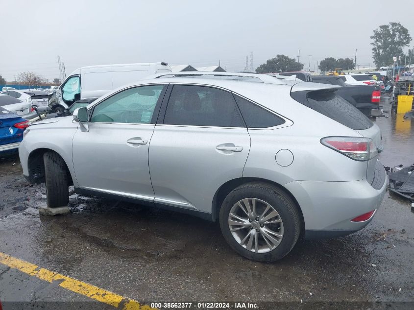 2013 LEXUS RX 350 350 - 2T2ZK1BAXDC091007
