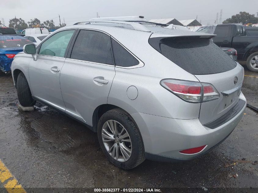 2013 LEXUS RX 350 350 - 2T2ZK1BAXDC091007