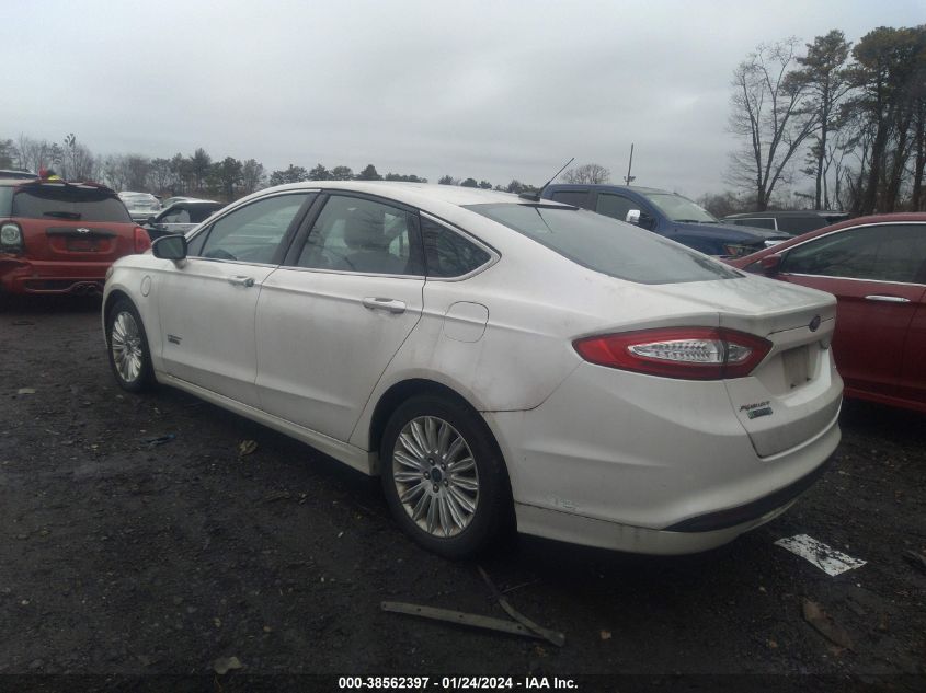 2014 FORD FUSION ENERGI SE LUXURY - 3FA6P0PU4ER189652