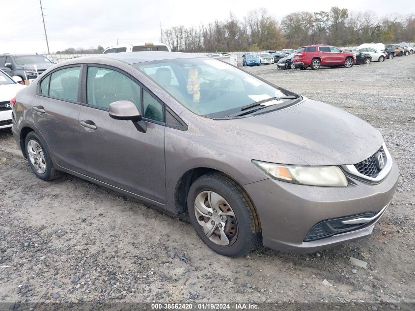 2013 HONDA CIVIC LX - 19XFB2F59DE100341