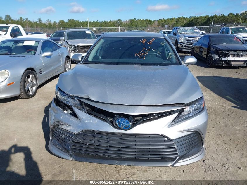 2022 TOYOTA CAMRY LE - 4T1C31AK6NU038127